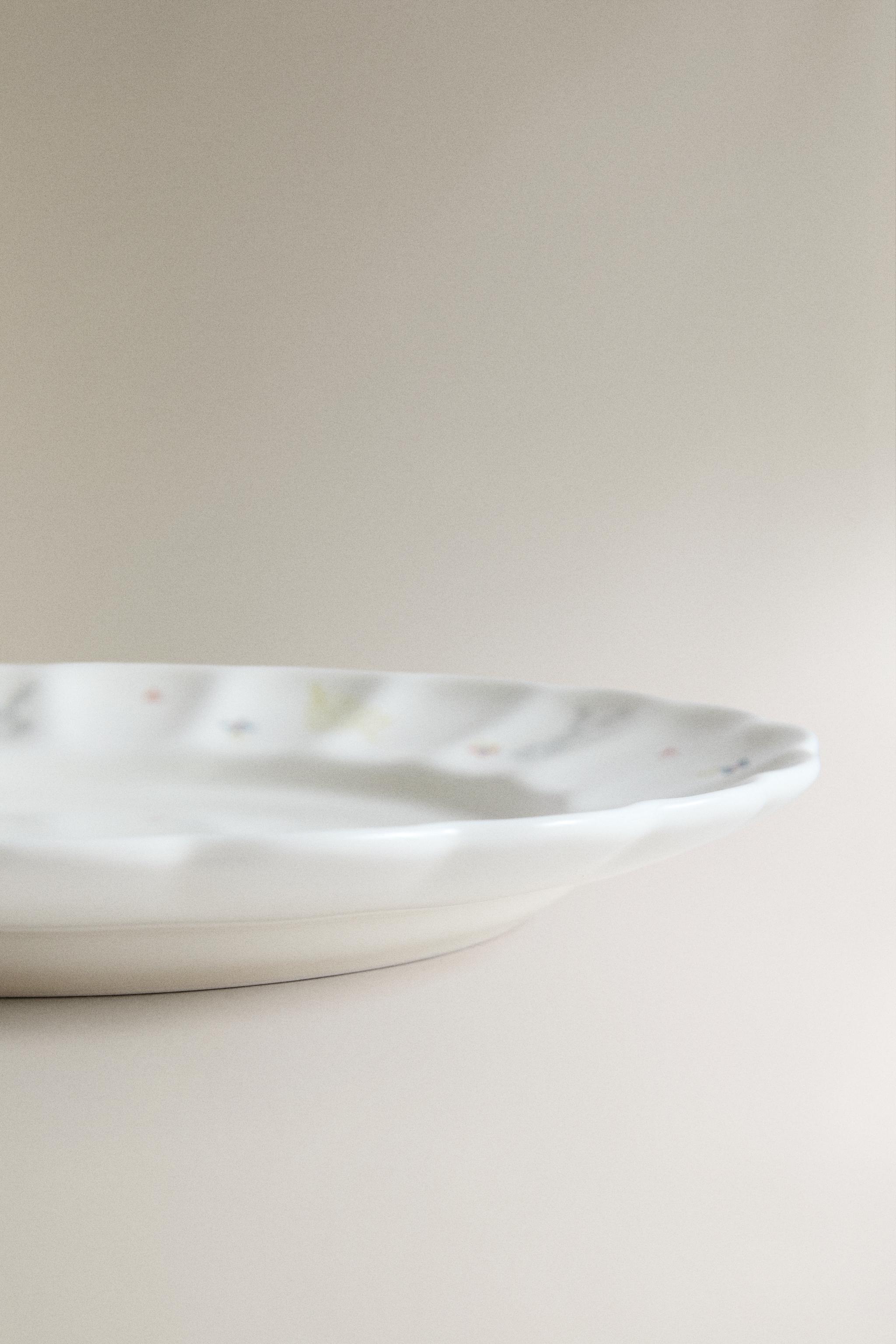 ASSIETTE ENFANT PORCELAINE LAPINS